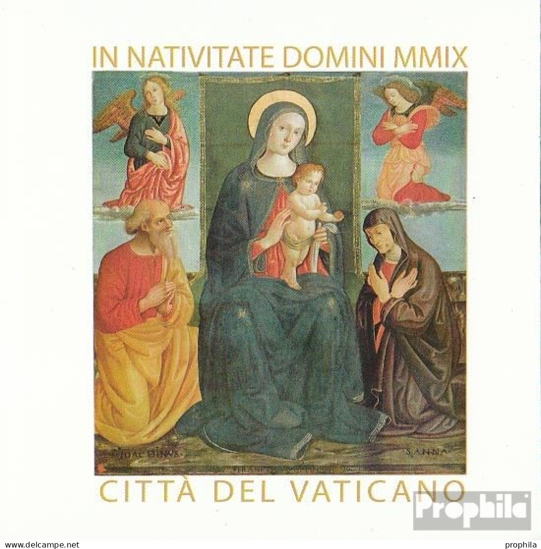 Vatikanstadt MH0-17 (kompl.Ausg.) Postfrisch 2009 Weihnachten Gemälde - Carnets