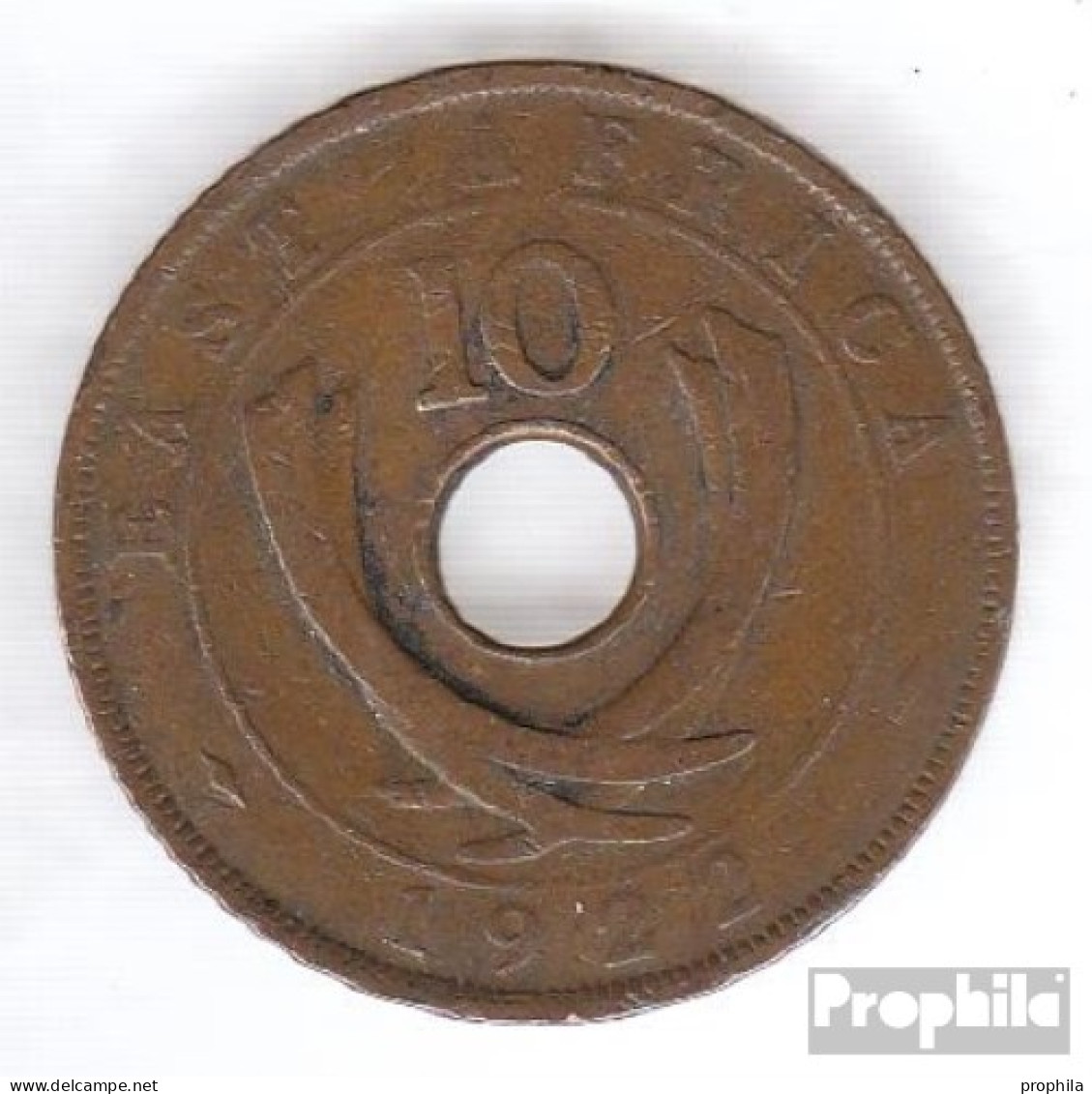 Brit. Ostafrika Und Uganda 19 1936 Sehr Schön Bronze Sehr Schön 1936 10 Cents George V. - Africa Orientale E Protettorato D'Uganda