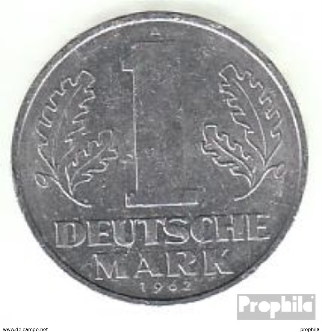 DDR Jägernr: 1513 1963 A Vorzüglich Aluminium Vorzüglich 1963 1 Deutsche Mark Staatswappen - 1 Mark