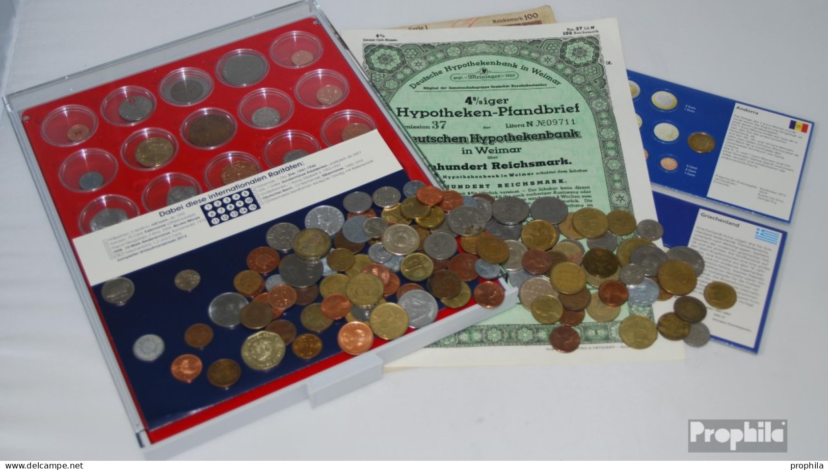 Alle Welt Münzen  Münz Schatzkiste Nr. 207 - Non Classés