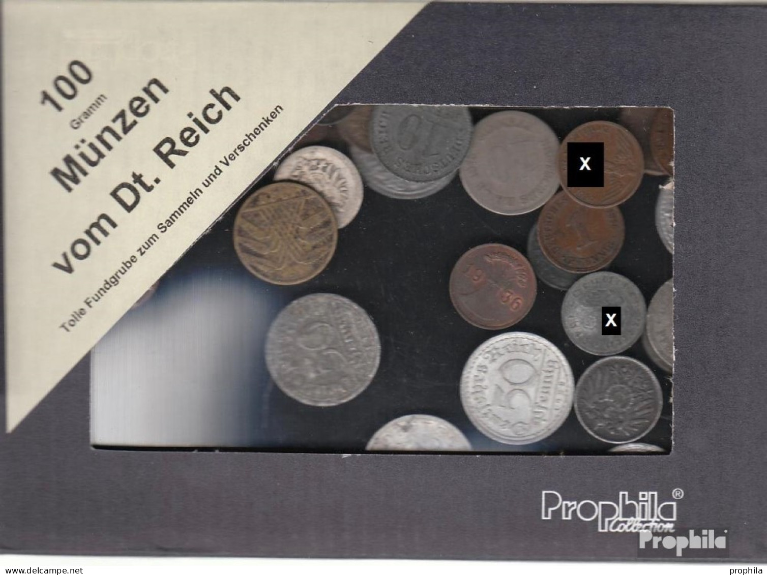 Deutsches Reich 100 Gramm Münzkiloware - Lots & Kiloware - Coins