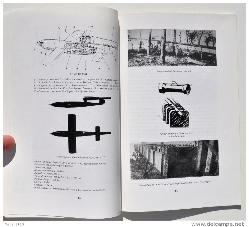 Guerre 40-45 : LIEGE SOUS LES V1 ET V2  Par Lambert Grailet, 1996 / Avion, Aviation - 1939-45