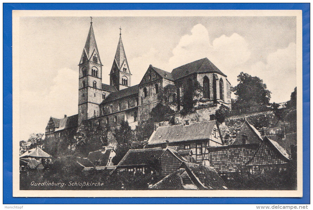 Deutschland; Quedlinburg; Schlosskirche - Quedlinburg