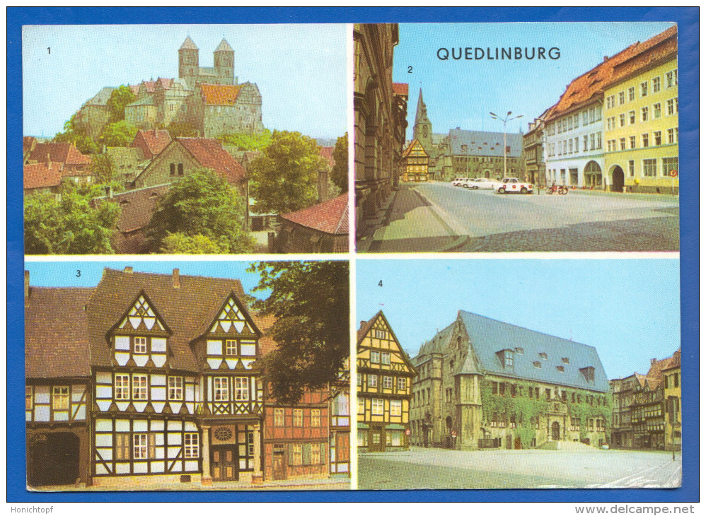 Deutschland; Quedlinburg; Multibildkarte - Quedlinburg