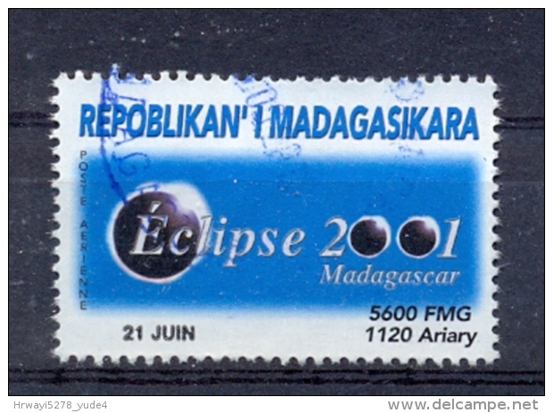 Madagascar 2001, 5600 FMG, Eclipse, Minr 2579, Vfu. Cv 3,50 Euro - Madagascar (1960-...)