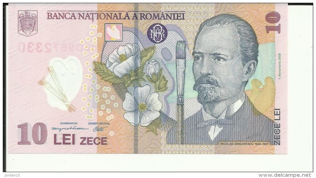 Romania 10 Lei 2013 (2008) P119 Unc - Romania