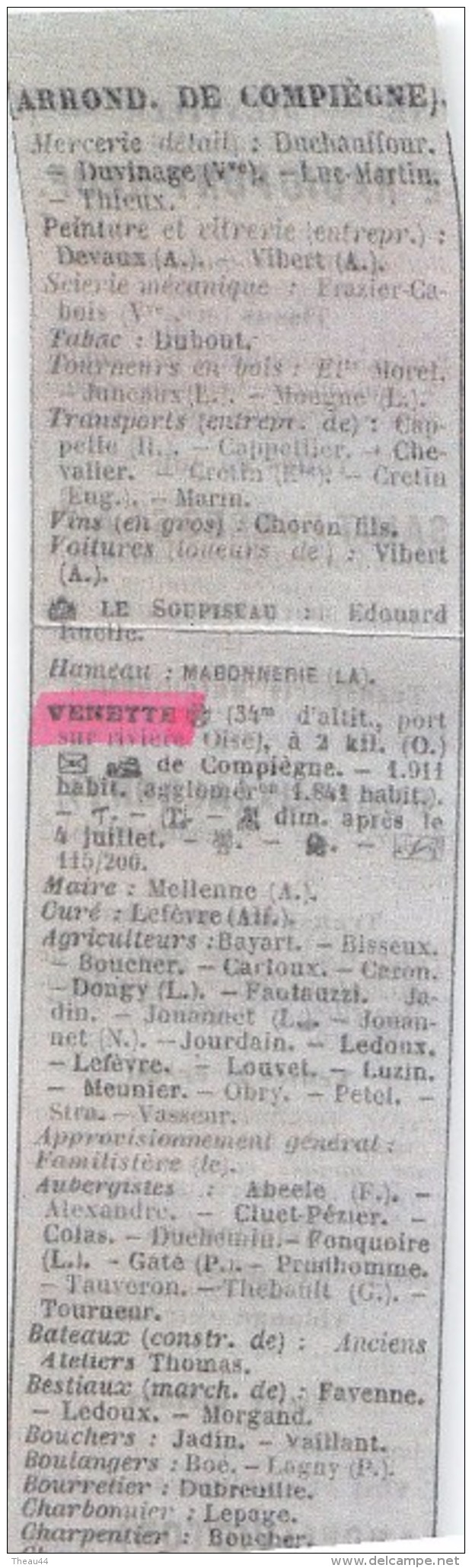 VENETTE   - Carte-Photo  -  Epicerie - Fruiterie " ABEELE "  - Ravitaillement De La Marine - Immatriculation " LS " Oise - Venette
