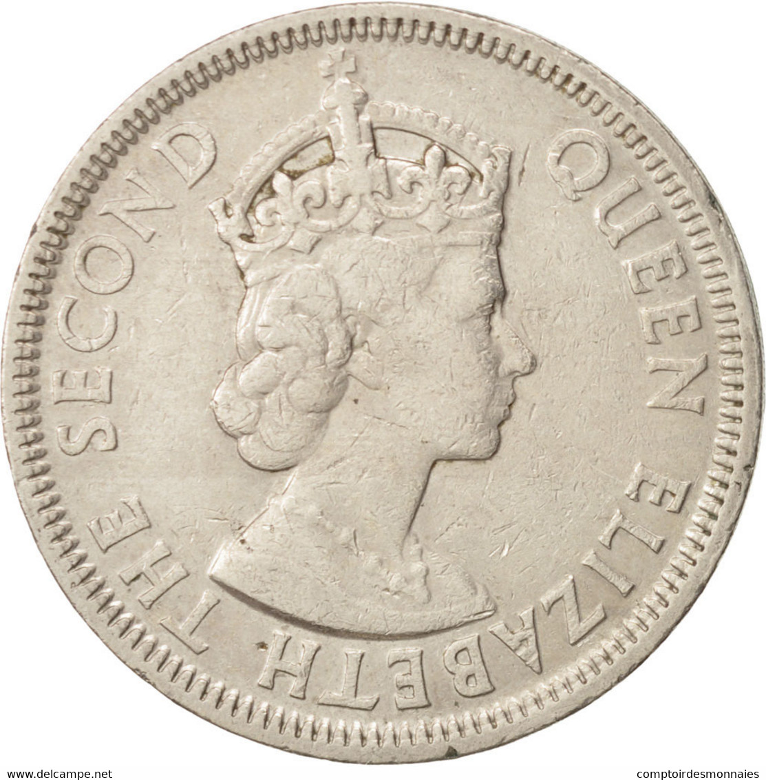 Monnaie, Mauritius, Elizabeth II, Rupee, 1978, TTB, Copper-nickel, KM:35.1 - Mauritius