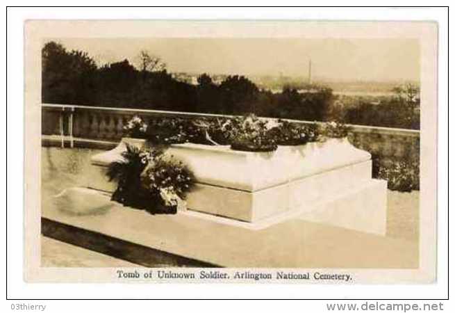 CPA ETATS UNIS USA VIRGINIE ARLINGTON TOMB OF UNKNOWN SOLDIER ARLINGTON NATIONAL CIMETERY - Arlington