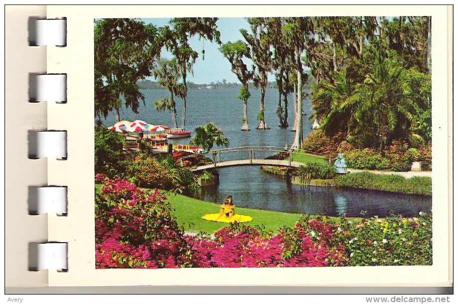 Florida's Cypress Gardens "America's Tropical Wonderland  Booklet Ten Natural Color Reproductions - Amérique Du Nord