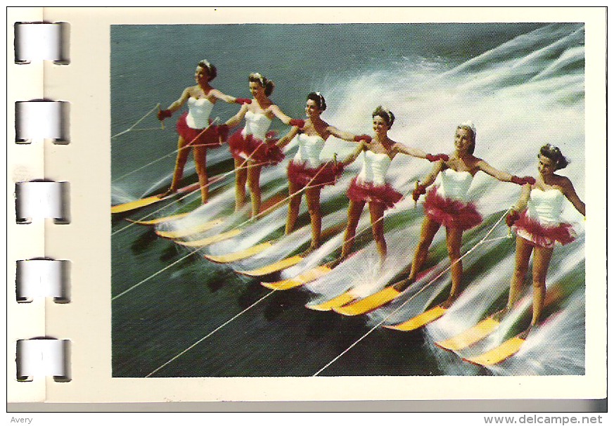 Florida's Cypress Gardens "America's Tropical Wonderland  Booklet Ten Natural Color Reproductions - Amérique Du Nord