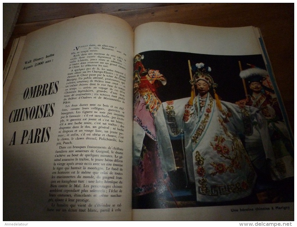 1957 SCIENCE et VIE n° 481 :Titres du contenu ,suivant  SOMMAIRE en 2e photo : Maigrir ?;Cocaïne,plastique;Israël, etc