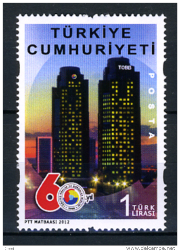 2012 - TURCHIA - TURKEY  - Mi. Nr. 3956 - NH - ( **) - (K-EA-361369.7) - Unused Stamps