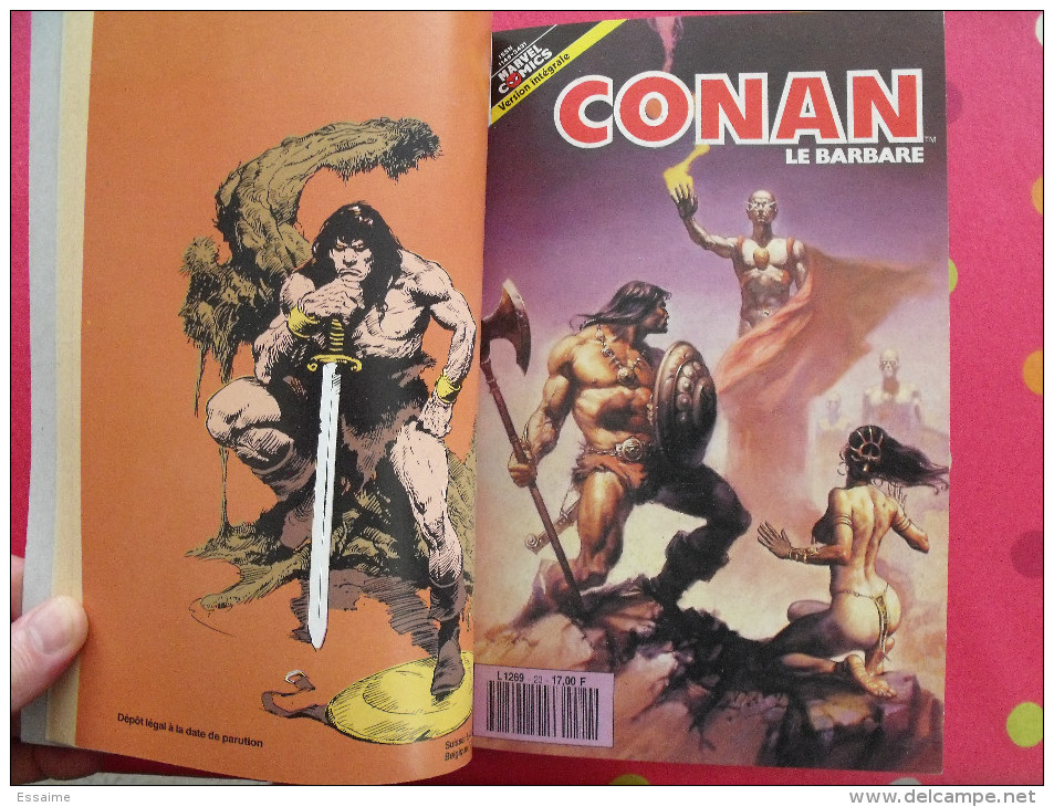 Album Conan N° 7 De 1992. Semic Marvel Comics.contient Les N° 19,20,21 - Conan