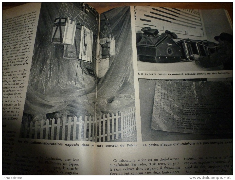 1957 SCIENCE Et VIE N° 479 :Titre Suivant  SOMMAIRE En 2e Photo : Cachalots;La Durance;Vinci;Prof Boumerang; Etc - Science