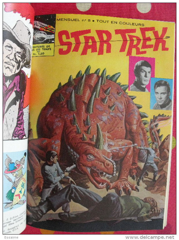 Album Star Trek N°4 De 1974. éditions Des Remparts. Contient Les N° 7,8,9 - Autres & Non Classés