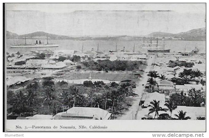 CPA Ancienne Nouvelle Calédonie Océanie Calédonia Nouméa écrite - Nieuw-Caledonië