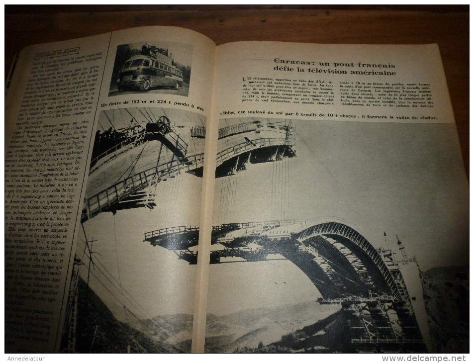 1957 SCIENCE Et VIE N° 478 :Titre Suivant  SOMMAIRE En 2e Photo : Couse Auto;Ingénieurs Fr.;Pour La LUNE;Diabète..etc - Ciencia