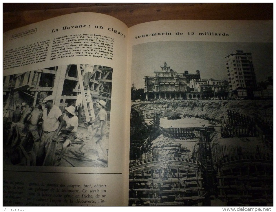 1957 SCIENCE Et VIE N° 478 :Titre Suivant  SOMMAIRE En 2e Photo : Couse Auto;Ingénieurs Fr.;Pour La LUNE;Diabète..etc - Ciencia