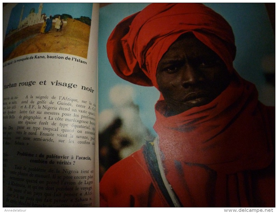 1957 SCIENCE et VIE n° 477 :Titre suivant  SOMMAIRE en 2e photo : Médecins;Alpinisme;Islam envahit Nigéria..etc