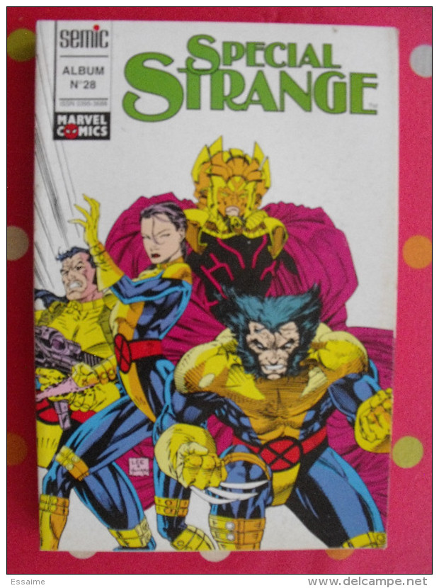 Album Spécial Strange N° 28 De 1992. Marvel Comics. Semic France. Contient Les N° 82,83,84 - Special Strange