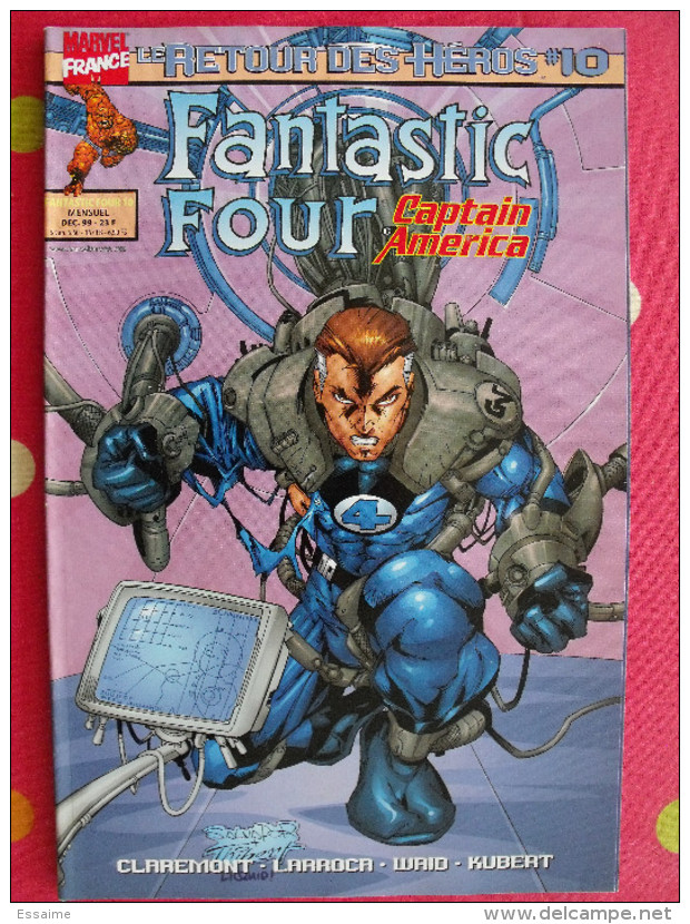 Fantastic Four Captain America N° 10 De 1999. Marvel France - Fantastic 4