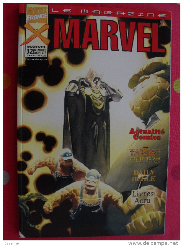 Marvel N° 32 De 1999. Marvel France. Le Magazine - Marvel France