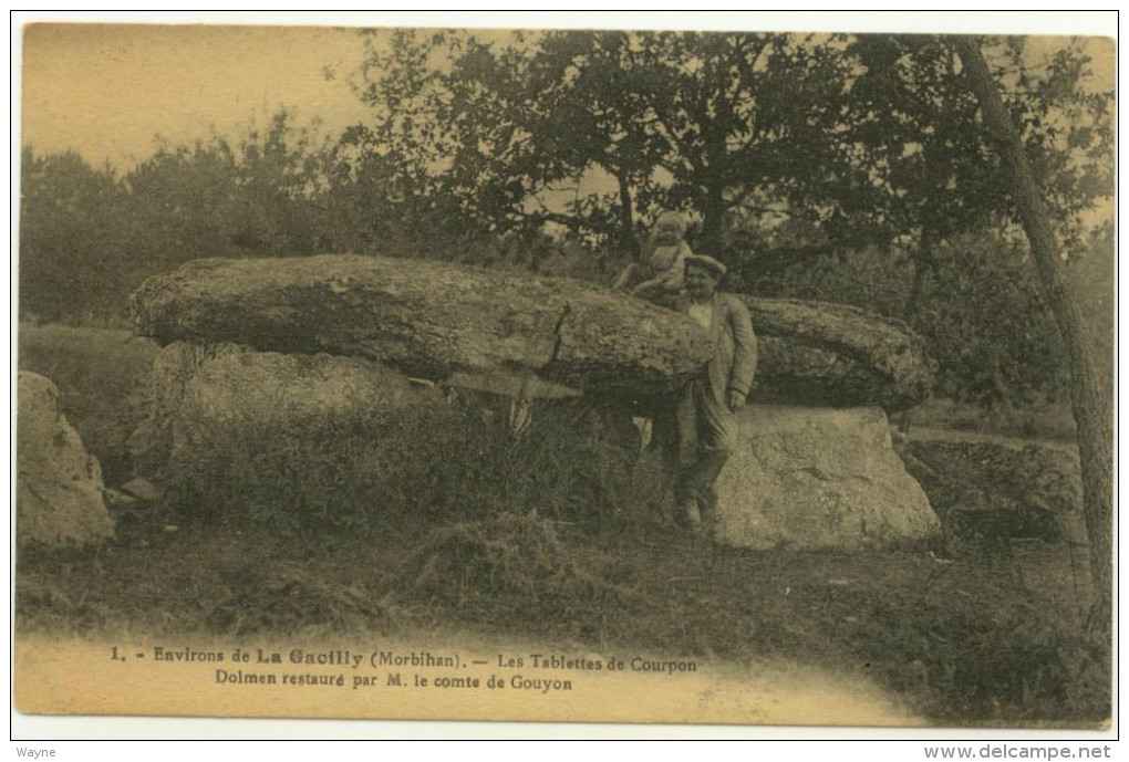 CPA - 56 - Morbihan - Environs De La Gacilly - Les Tablettes De Courpon - Animée - La Gacilly