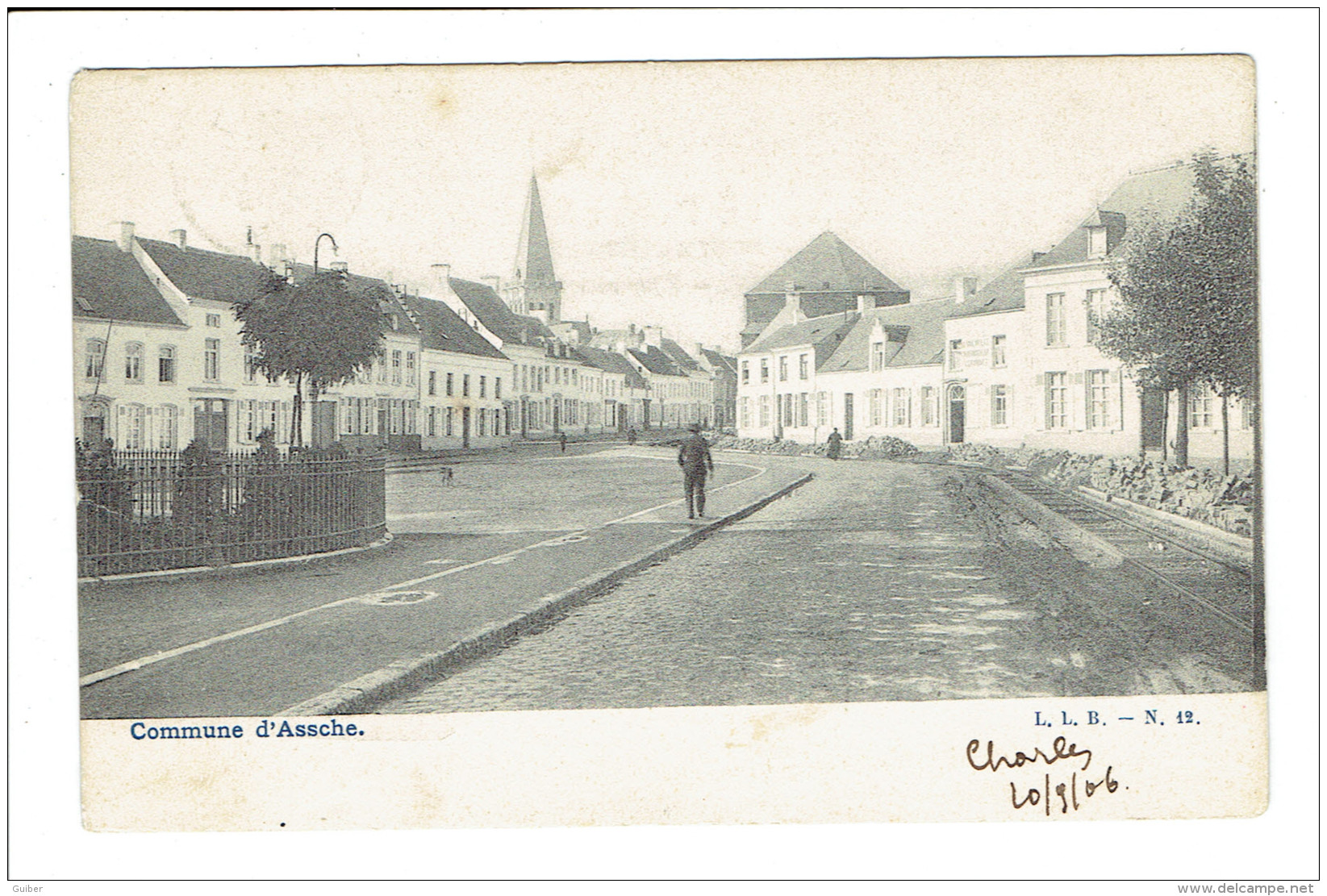 Commune D'assche (asse) 1906 - Asse