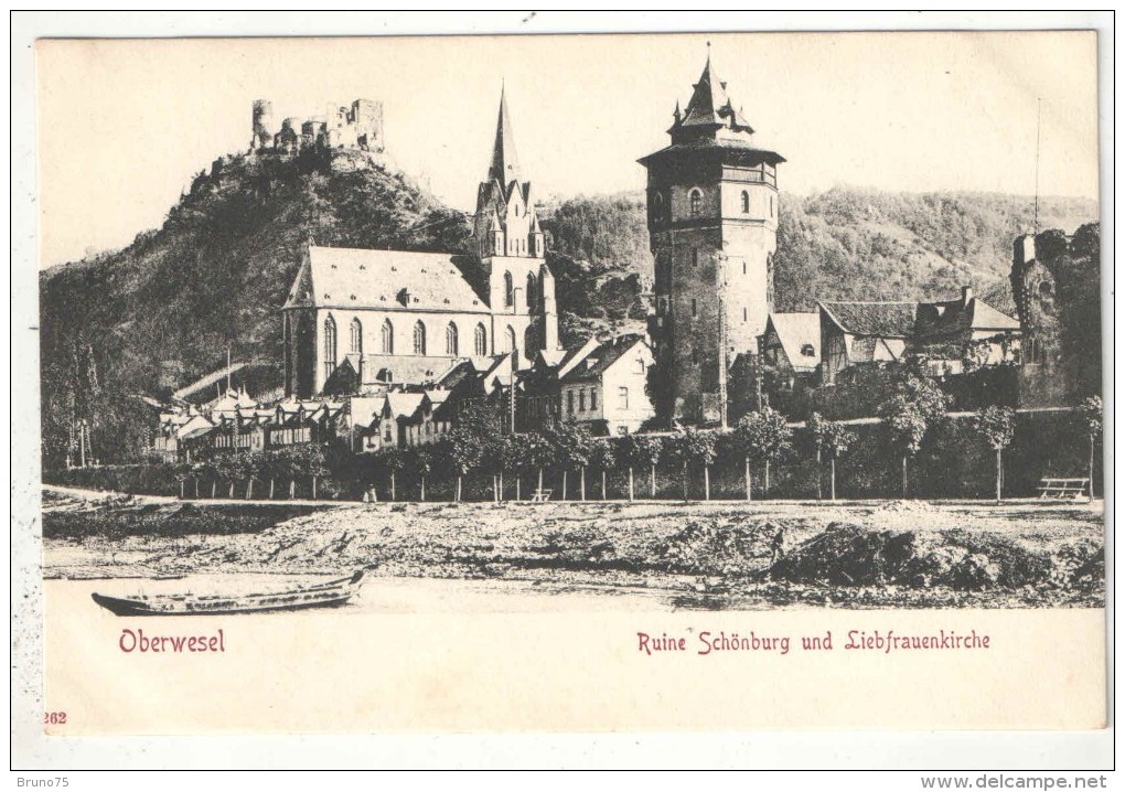 OBERWESEL - Ruine Schönburg Und Liebfrauenkirche - Oberwesel