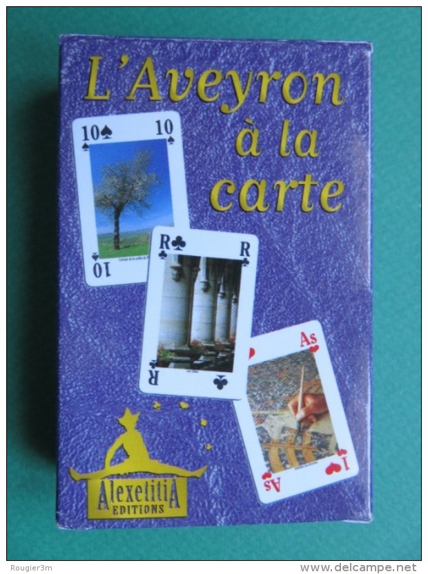 Cartes à Jouer - Jeu De 54 Cartes à Jouer - L´Aveyron à La Carte - Carte Joker - Cartes à Jouer Classiques