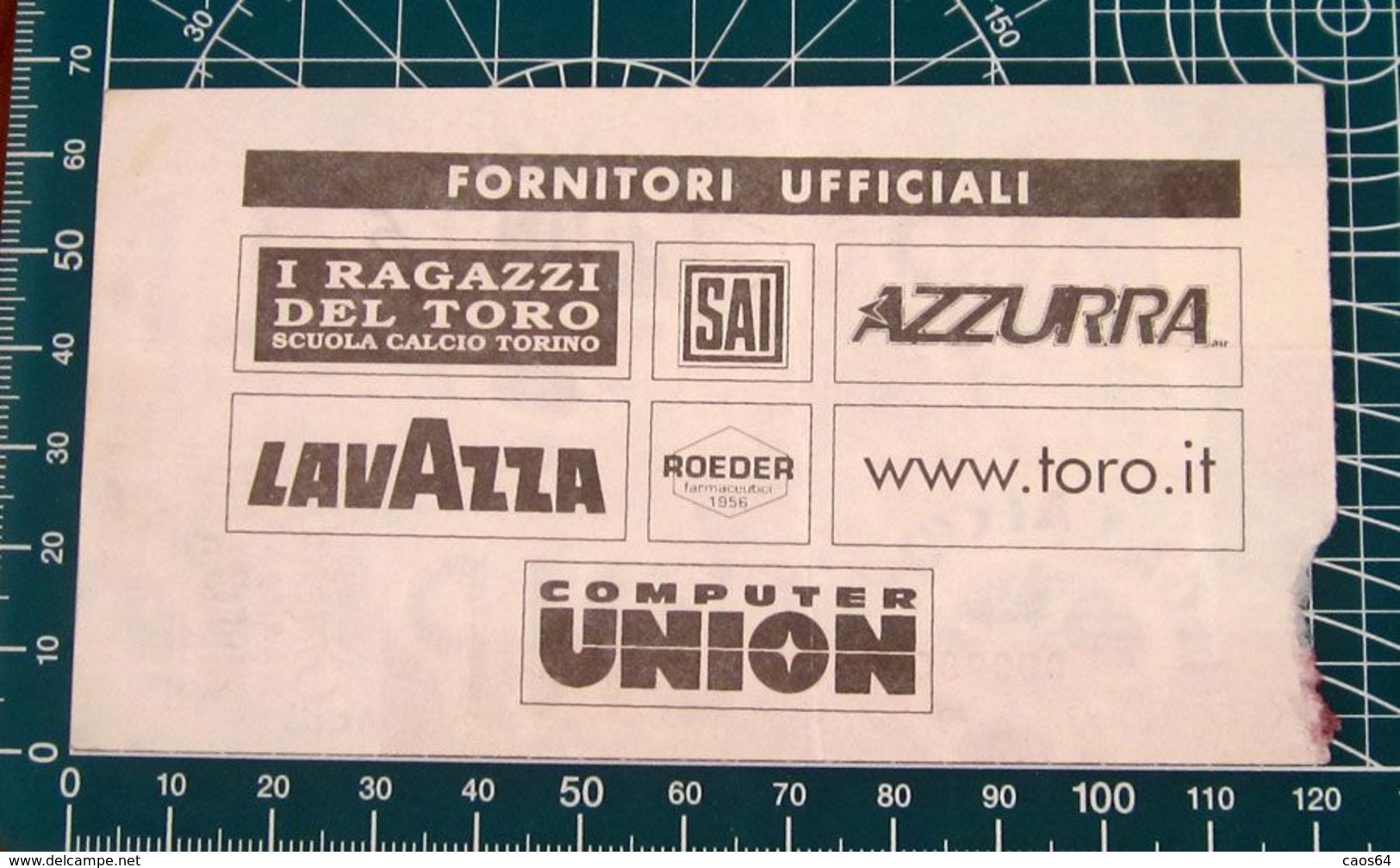 Calcio Ticket BIGLIETTO TORINO - CREMONESE 1998-99 - Biglietti D'ingresso