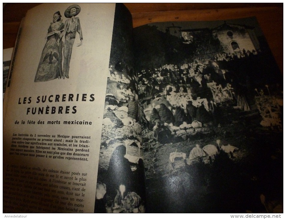 1956 SCIENCE et VIE n° 462: SOMMAIRE en  2e photo :Lyon;Haras du Pin; MEXIQUE; Diesel à Eau; Maroc...etc