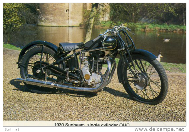 CAISTER CASTLE COLLECTION - BURDALL´S GRAVY SALT ADVERT - 1930 SUNBEAM No 4 - Motorfietsen