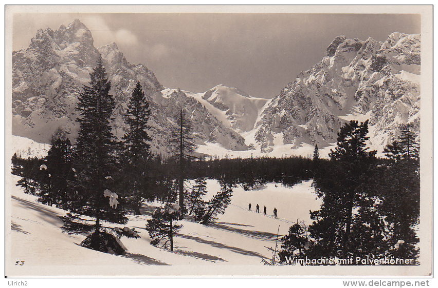 AK Wimbachtal Mit Palvenhörner - Winter - Ca. 1935 (23989) - Berchtesgaden