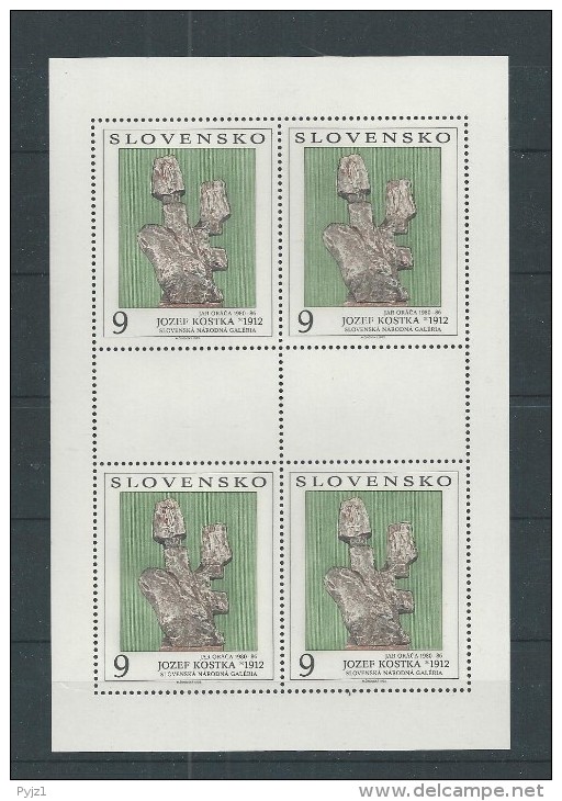 1993 MNH Slowakei, Slovensko, Kleinbogen,  Postfris** - Blocks & Sheetlets