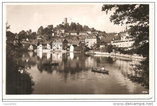 LOBENSTEIN. BLICK VON DER INSELBRÜCKE - Lobenstein