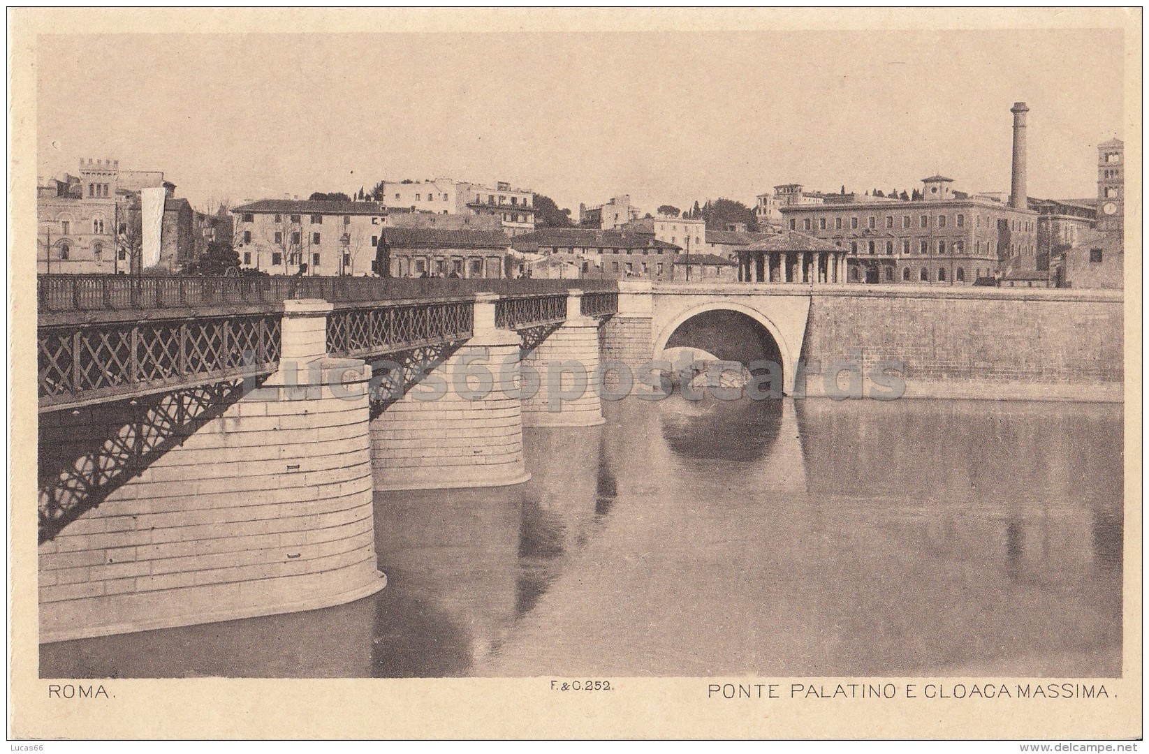 Roma - Rome - Ponte Palatino E Cloaca Massima - Bridges