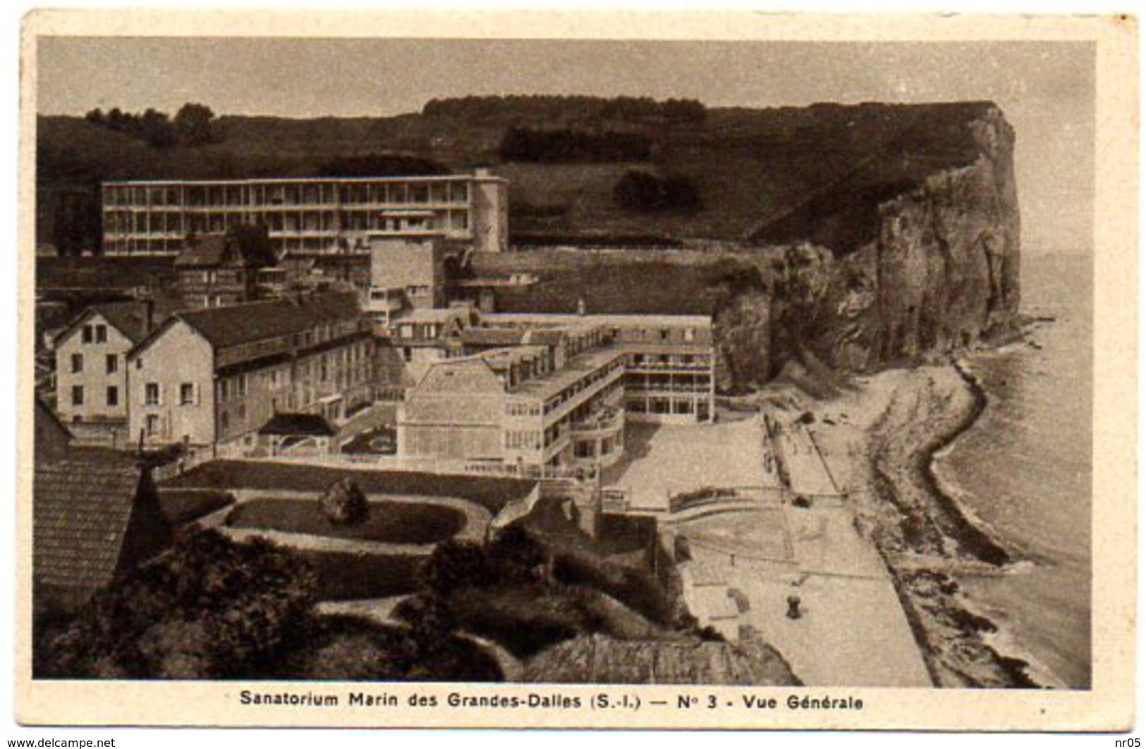 CPA 76 ( Seine Maritime ) - Vue Generale Du Sanatorium Marin Des Grandes Dalles - Altri & Non Classificati