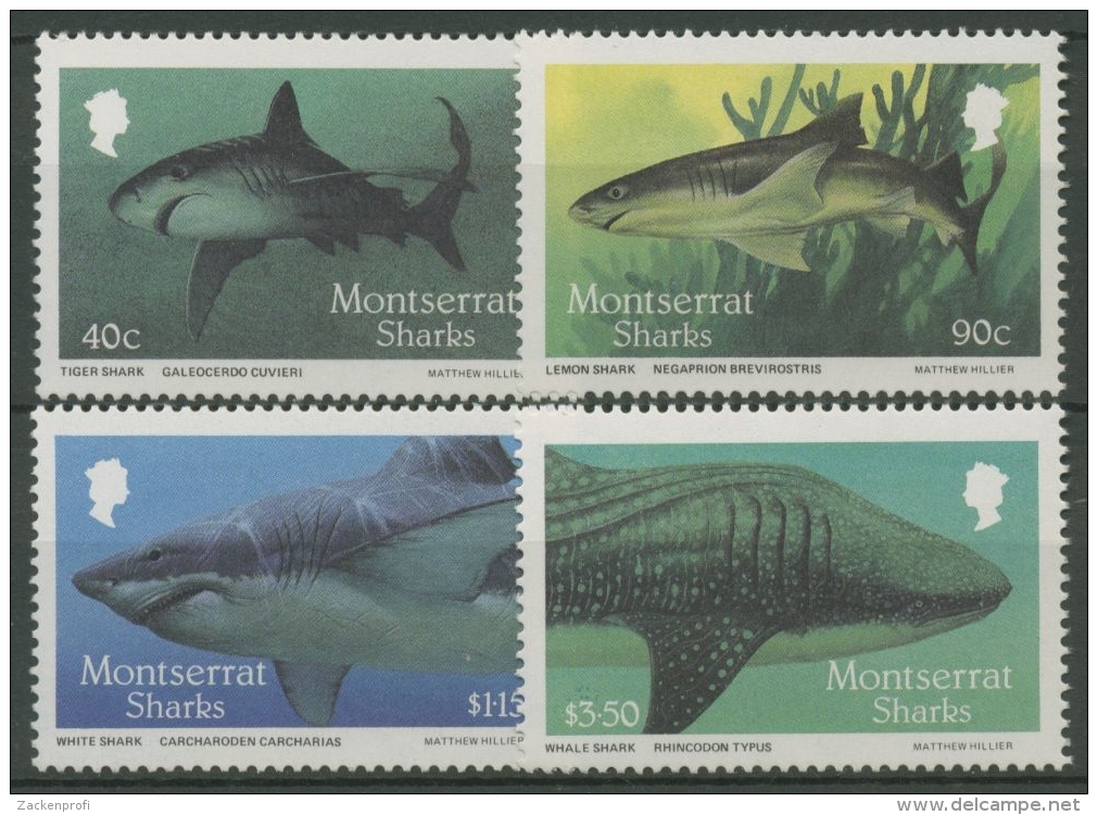 Montserrat 1987 Haie 666/69 Postfrisch - Montserrat