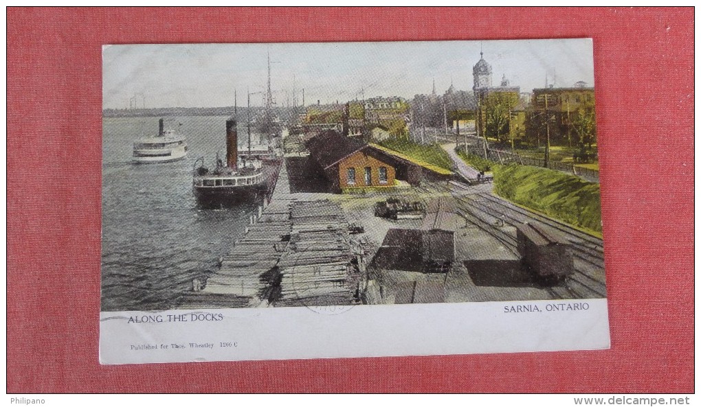 Canada > Ontario> Sarnia  Along The Docks===== ===== Ref  2289 - Sarnia