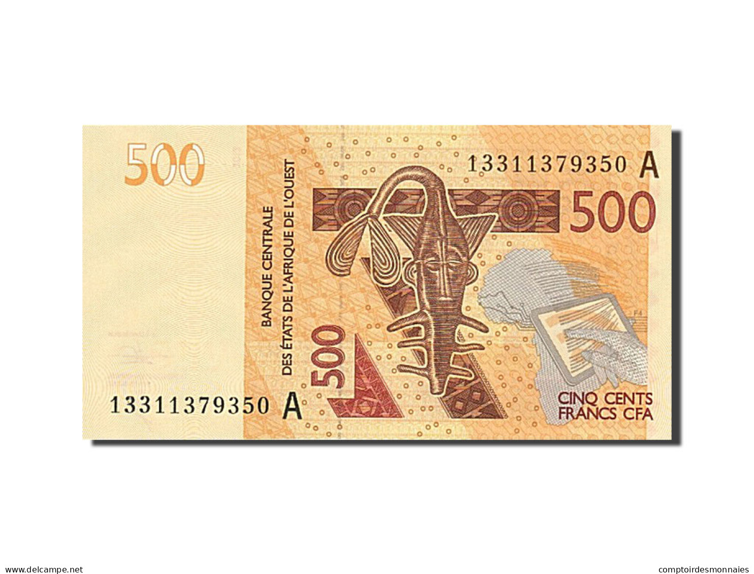 Billet, West African States, 500 Francs, 2012, 2012, NEUF - West African States