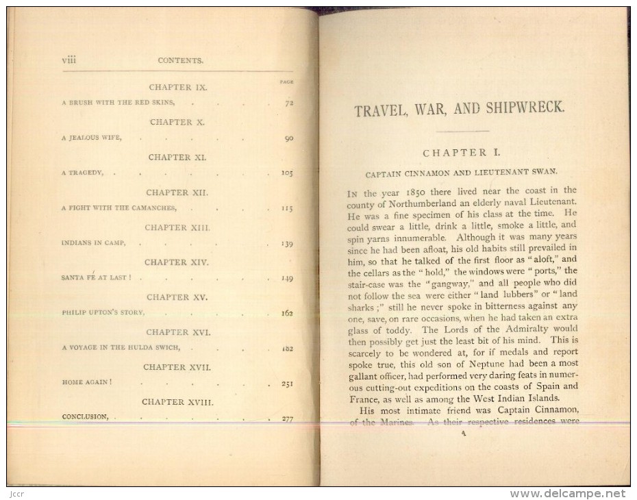 Travel, War, and Shipwreck by Parker Gillmore - Illustrated - 1882