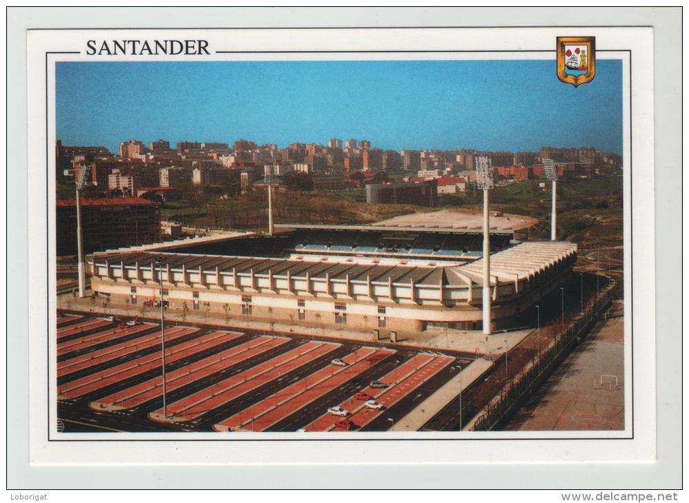 ESTADIO - STADIUM - STADE - STADION .-  " EL SARDINERO " .- SANTANDER.- ( ESPAÑA ) - Fútbol