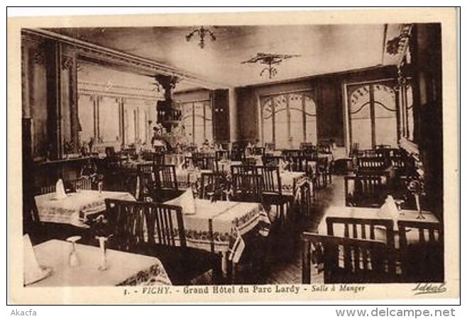 CPA Vichy-Grand Hotel Du Parc Lardy-Salle A Manger (267499) - Otros & Sin Clasificación