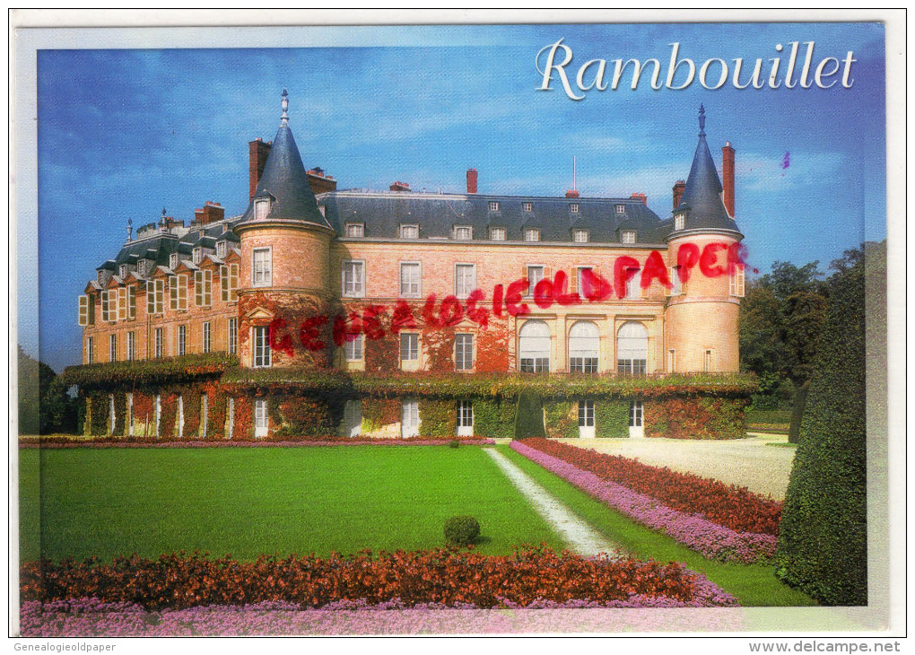 78 - RAMBOUILLET - LE CHATEAU  RESIDENCE PRESIDENTIELLE - Rambouillet (Castillo)