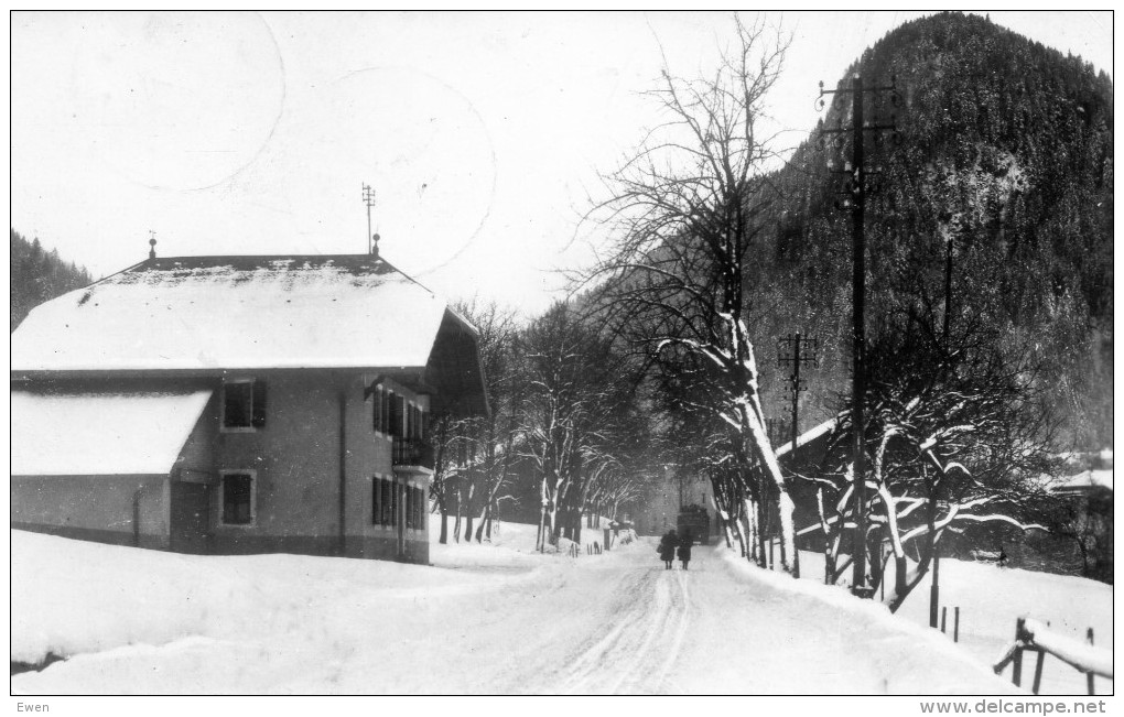 St-Jean-d'Aulph. Paysage D'hiver. - Saint-Jean-d'Aulps