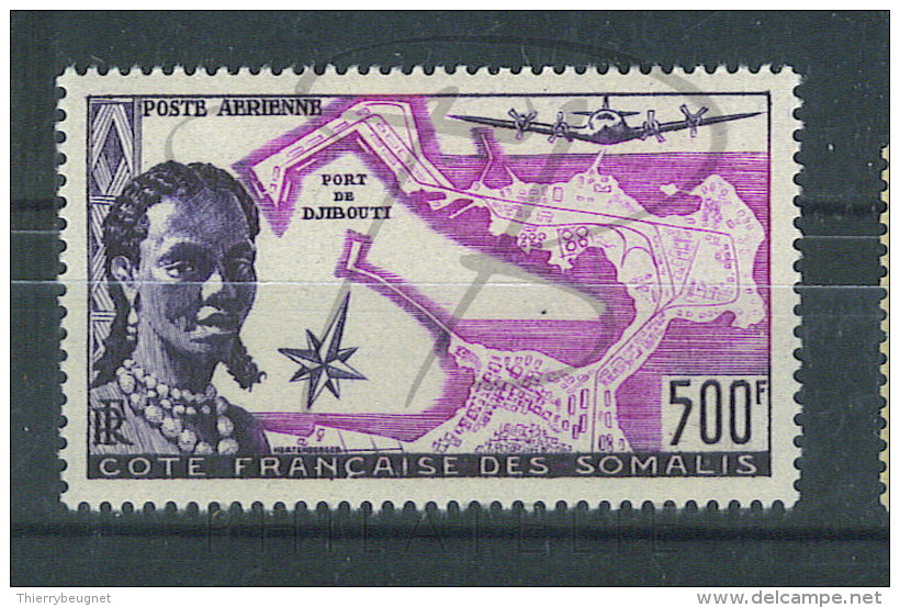 VEND BEAU TIMBRE DE POSTE AERIENNE DE SOMALIS N°25 , NEUF !!!! - Neufs