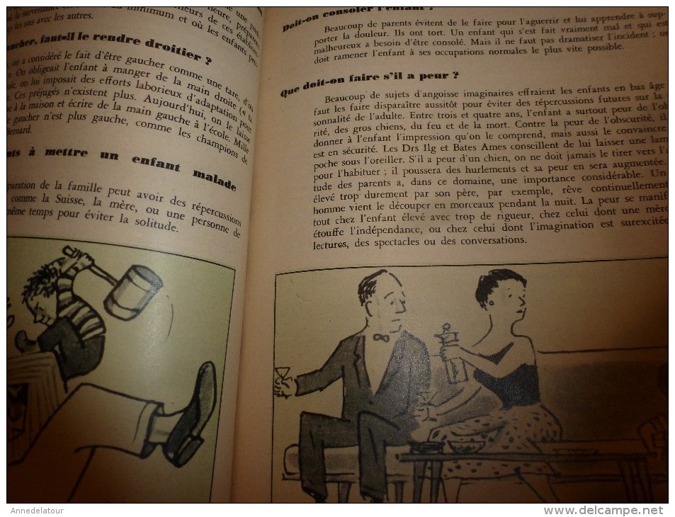 1955 SCIENCE Et VIE --->SOMMAIRE En  2e Photo  Et:  Notre Avenir Atomique; Cognac Et Whisky; Elever So Enfant..etc - Wissenschaft