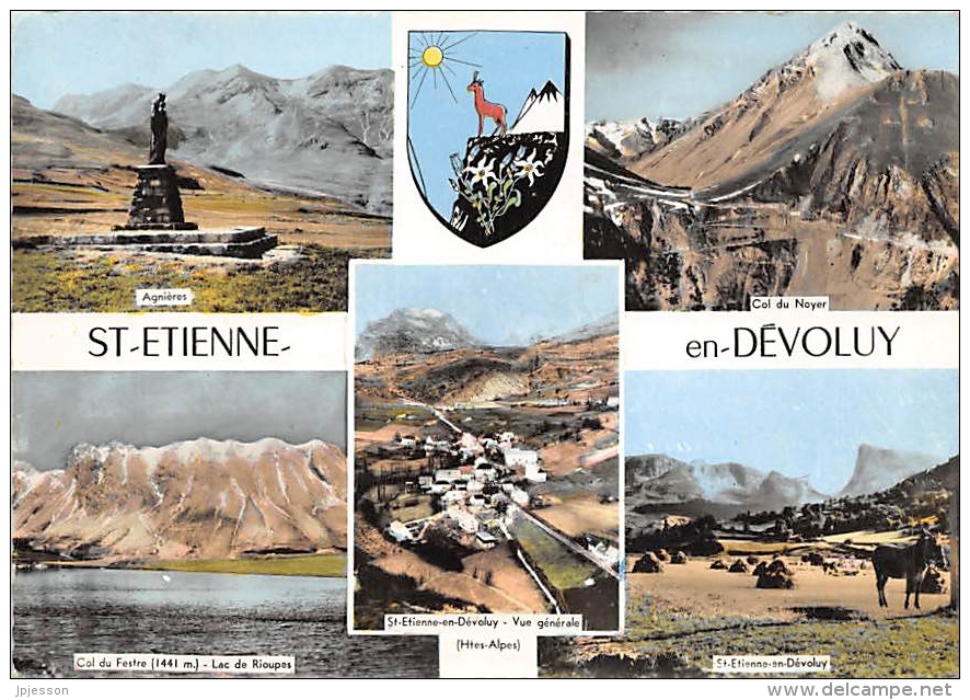 HAUTES ALPES  05  SAINT ETIENNE EN DEVOLUY  VUES MULTIPLES - Saint Etienne En Devoluy